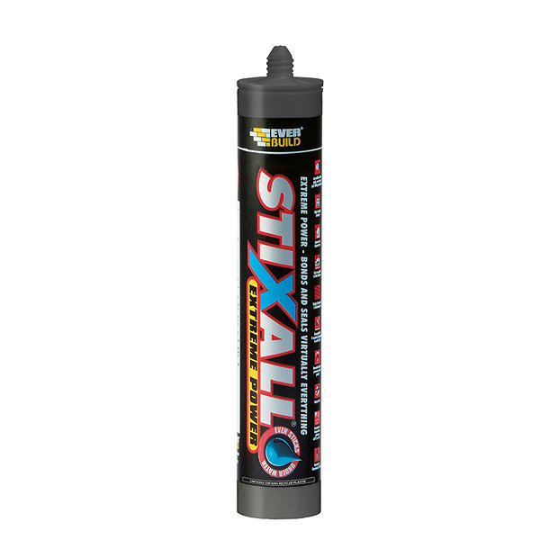 Everbuild Stixall Adhesive Extreme Power White Sealant
