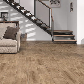 Everley Cherry Wood Effect Tiles - 200 x 600mm