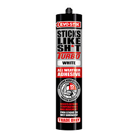 Evo-Stik Sticks Like Sh*t Turbo Grab Adhesive 290ml - White Large Image