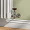 Chatsworth Chrome Thermostatic Corner Radiator Valves - Energy Saving