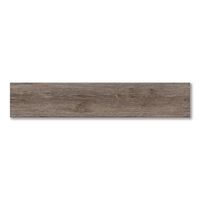 Fallowfield Dark Oak Decking Wood Effect Wall & Floor Tiles - 230 x 1200mm