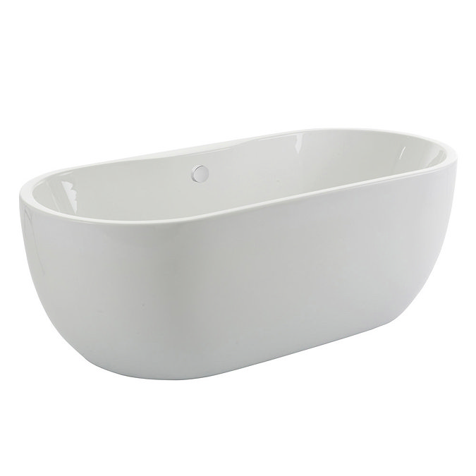Cambria Double Ended Curved Freestanding Bath Suite Standard Large Image