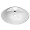 Faro Oval Counter Top Basin with Mono Basin Mixer (600 x 390mm) Profile Large Image