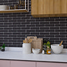 Farrow Black Brick Effect Wall and Floor Tiles 62 x 235mm