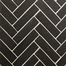 Farrow Black Brick Effect Wall and Floor Tiles 62 x 235mm