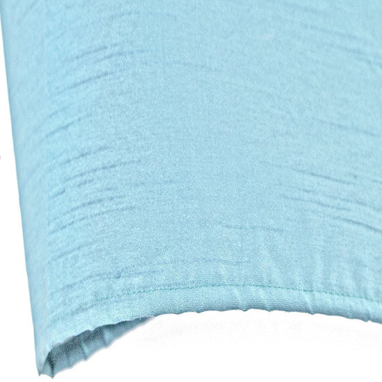 Faux Silk Shower Curtain W1800 x H1800mm w/ 12 Curtain Rings - Duck Egg - 63400 Large Image