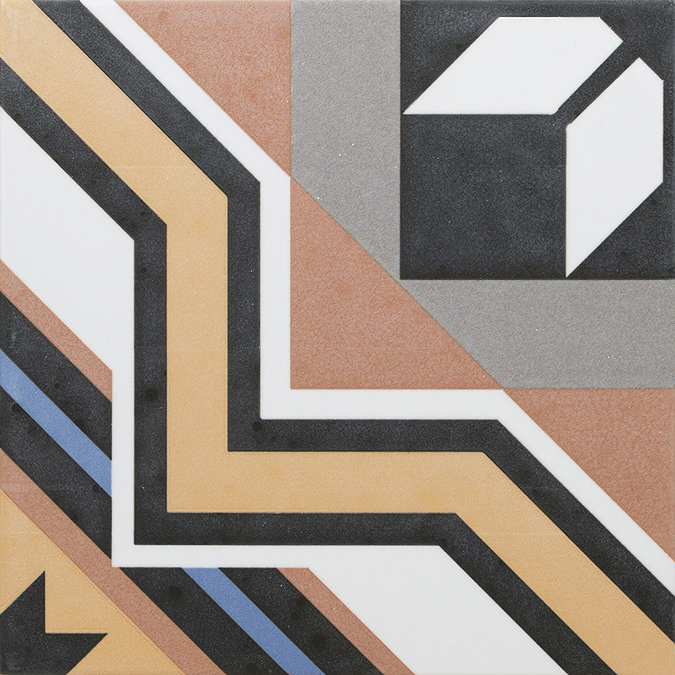 Fenchurch Patterned Wall & Floor Tiles - 220 x 220mm Profile Large Image