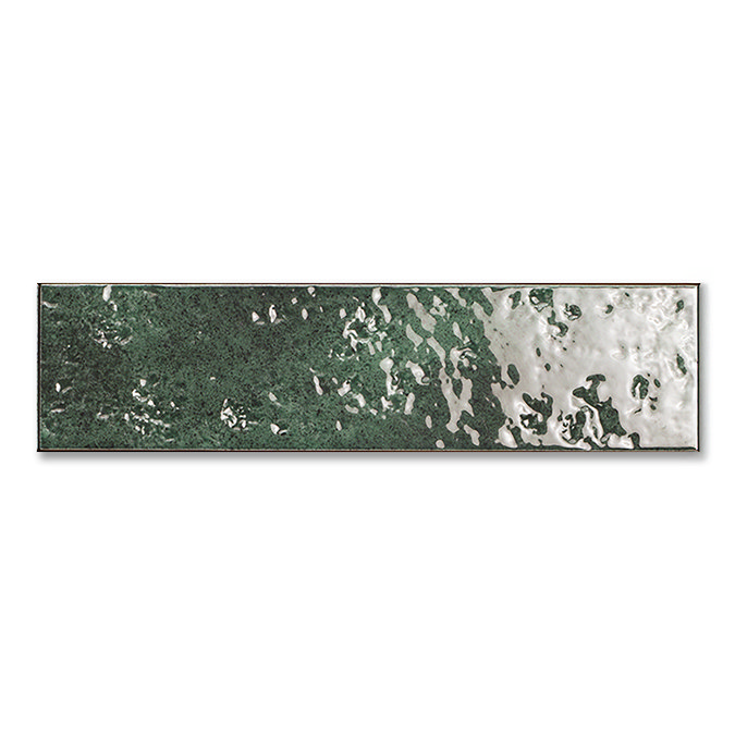 Ferrand Rustic Evergreen Gloss Wall Tiles - 75 x 300mm