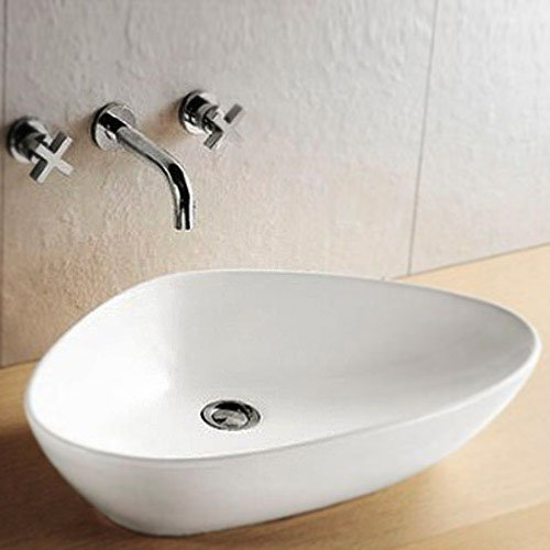 Fiesta Counter Top Basin 0TH - 650 x 420mm  Profile Large Image
