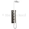 Hudson Reed Fiji Thermostatic Shower Panel - AP396 Large Image