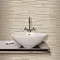 Fine Decor Beige Ceramica Slate Tile Wallpaper Profile Large Image