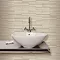 Fine Decor Beige Ceramica Slate Tile Wallpaper | Victorian Plumbing