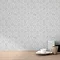 Fine Decor Ceramica Hex Grey & Silver Wallpaper  Profile Large Image