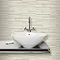 Fine Decor Cream Ceramica Slate Tile Wallpaper Profile Large Image