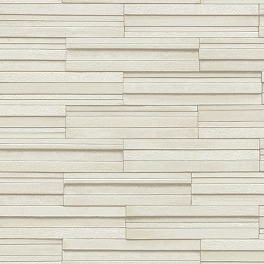 Fine Decor Cream Ceramica Slate Tile Wallpaper Profile Large Image