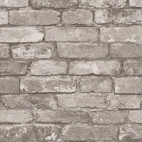 Fine Decor Distinctive Cream Rustic Brick Wallpaper Large Image