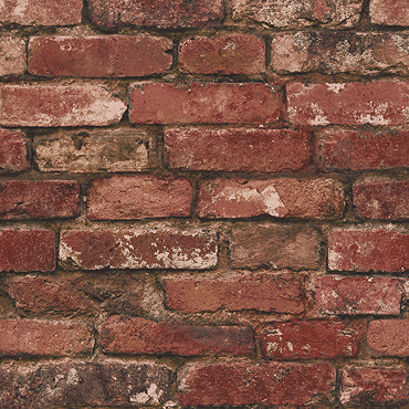 Fine Decor Distinctive Red Rustic Brick Wallpaper Profile Large Image