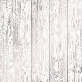Fine Decor Loft Wood White Metallic Wallpaper Medium Image