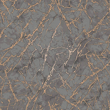 Fine Decor Marblesque Marble Charcoal & Bronze Metallic Wallpaper  Profile Large Image
