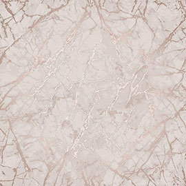 Fine Decor Marblesque Marble Rose Gold Metallic Wallpaper Medium Image