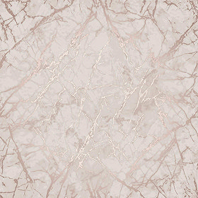 Fine Decor FD42268 UK MARBLESQUE Metallic Marble Rose Gold, Pink