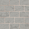 Fine Decor Metro Brick Marble Charcoal Wallpaper - M1511  Profile Large Image