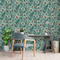 eleanor floral wallpaper