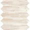 Finesse Gloss Beige Elongated Hexagon Wall Tiles - 65 x 330mm  Profile Large Image
