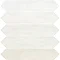 Finesse Gloss White Elongated Hexagon Wall Tiles - 65 x 330mm Large Image