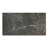 Finnian Black Stone Effect Wall & Floor Tiles - 316 x 600mm