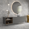 Finnian Grey Stone Effect Wall & Floor Tiles - 316 x 600mm