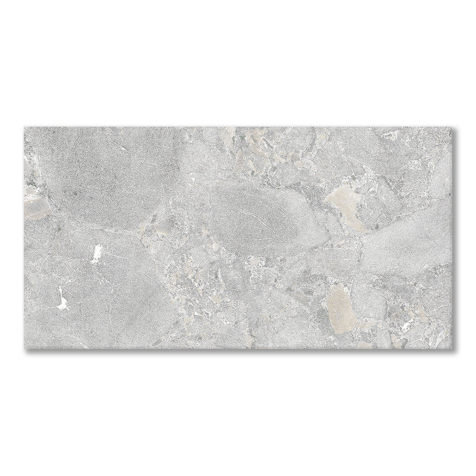 Finnian Grey Stone Effect Wall & Floor Tiles - 316 x 600mm