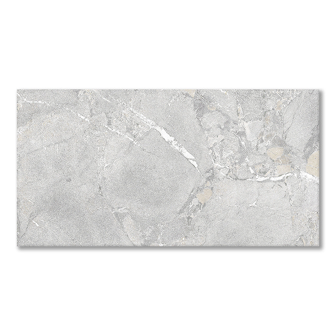 Finnian Grey Stone Effect Wall & Floor Tiles - 316 x 600mm