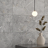 Finnian Grey Stone Effect Wall & Floor Tiles - 316 x 600mm