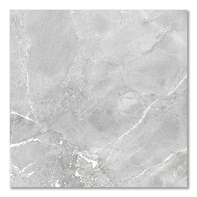 Finnian Grey Stone Effect Wall & Floor Tiles - 600 x 600mm