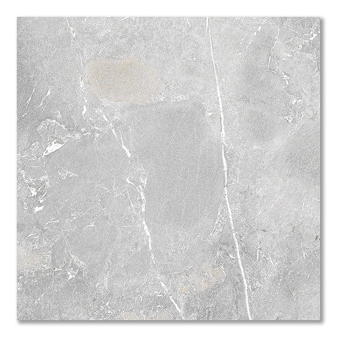Finnian Grey Stone Effect Wall & Floor Tiles - 600 x 600mm