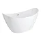 Flare 1720 x 760mm Modern Double Ended Freestanding Bath Profile Large Image