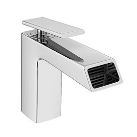 Flare Modern Basin Mixer Tap + Waste Large Image