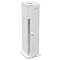 White Wood Floor Standing Toilet Paper Cabinet - 1600950 Large Image