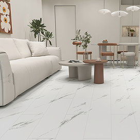 Marble effect vinyl flooring