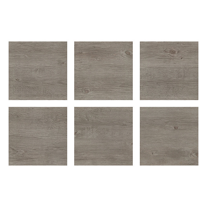 Floorpops Ashwood Wood Effect Grey Self Adhesive Floor Tile - Pack of 10  Newest Large Image