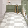 Floorpops Beige Bonneville Self Adhesive Floor Tiles - Pack of 10