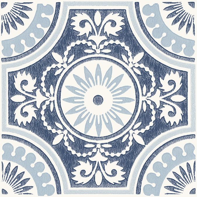 Floorpops Ezra Self Adhesive Floor Tiles - Pack of 10