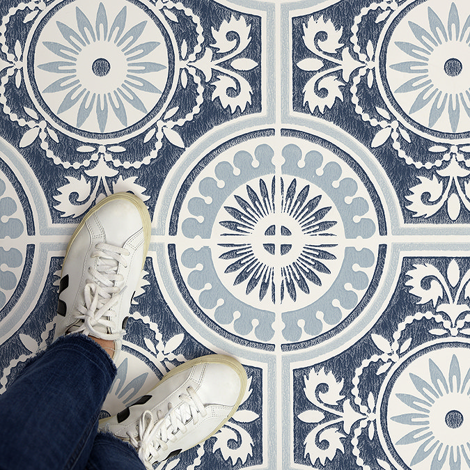 Floorpops Ezra Self Adhesive Floor Tiles - Pack of 10