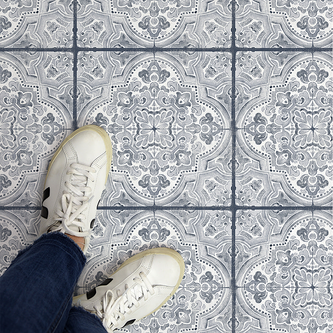 Floorpops Hastings Self Adhesive Floor Tiles - Pack of 10