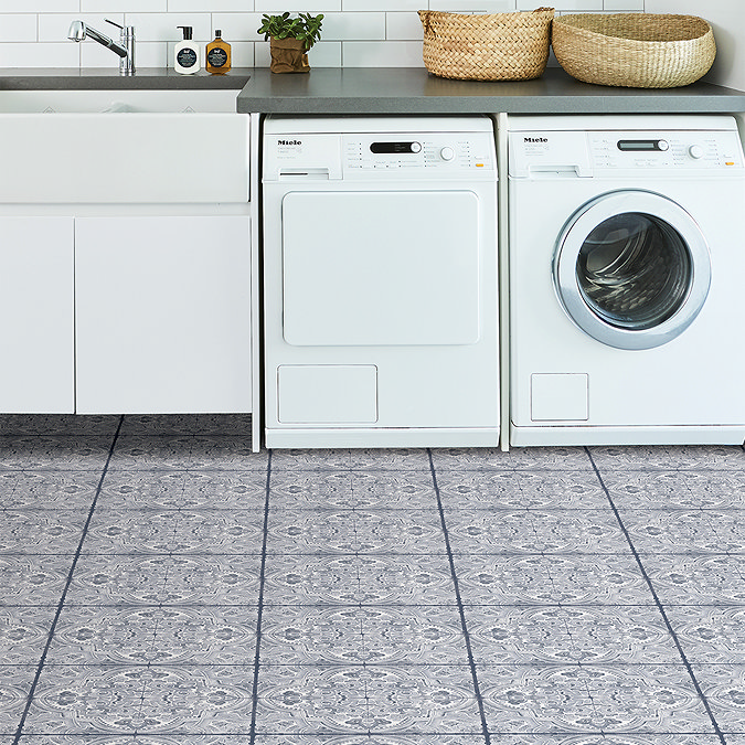 Floorpops Hastings Self Adhesive Floor Tiles - Pack of 10