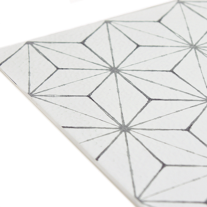 Floorpops Kikko Self Adhesive Floor Tile - Pack of 10  Feature Large Image