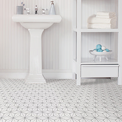 Floorpops Kikko Self Adhesive Floor Tile - Pack of 10 Large Image