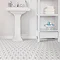Floorpops Kikko Self Adhesive Floor Tile - Pack of 10 Large Image
