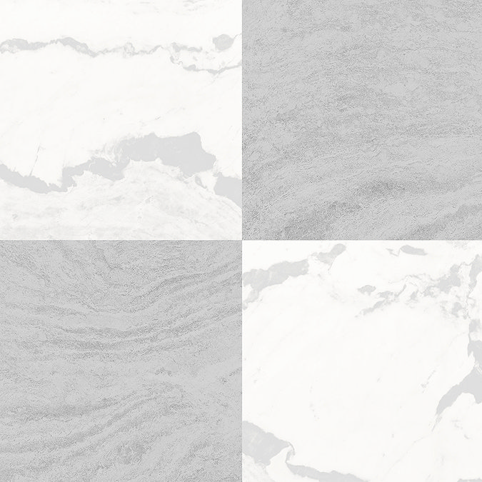 Floorpops Langley Self Adhesive Floor Tiles - Pack of 10